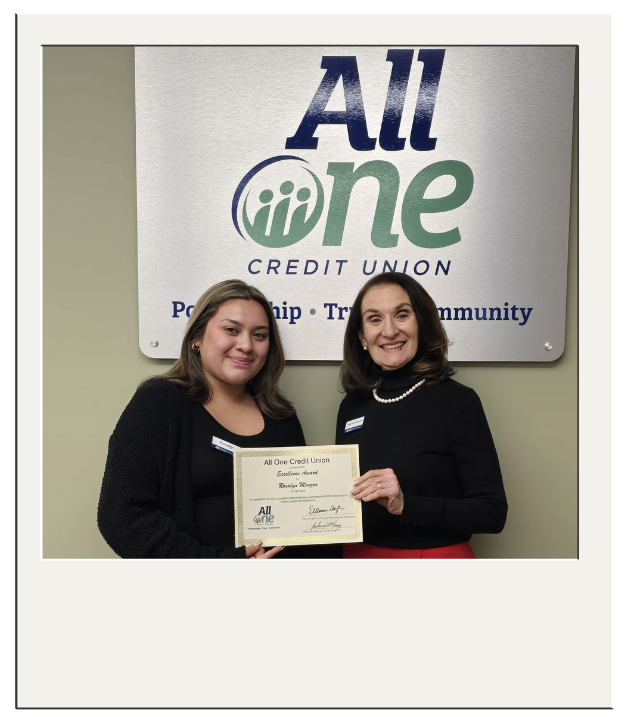 Woman Receiving Award